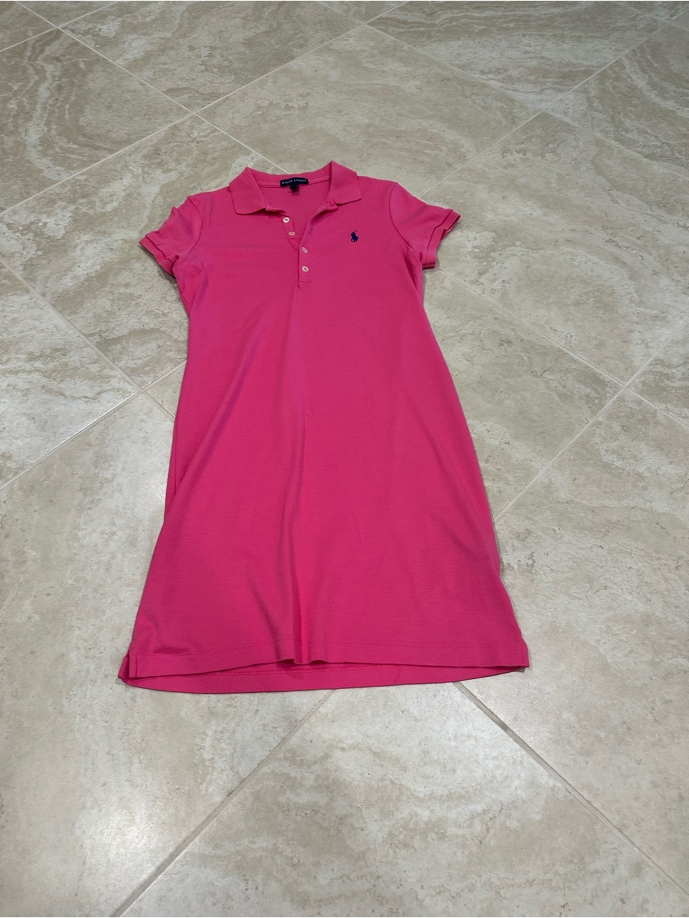 Ralph Lauren Hot Pink Polo Dress